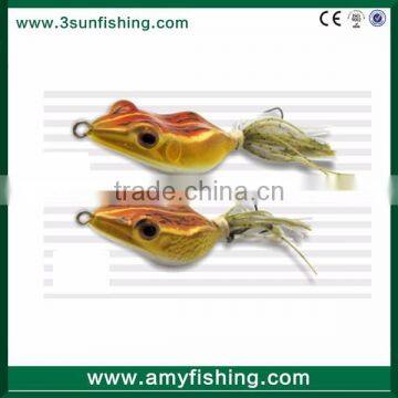 High quality abs material frog soft lure