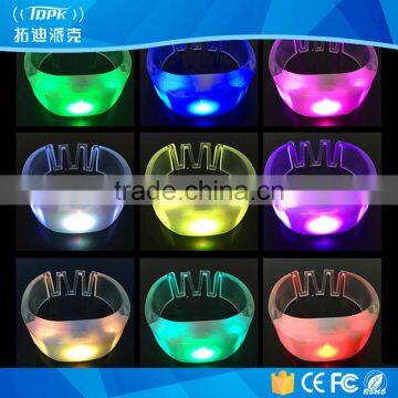 Wholesale Multicolor Flashing Led Wristband Remote Control,Colorful Led Bracelet Remote Control,Led Nylon Wristband For Party