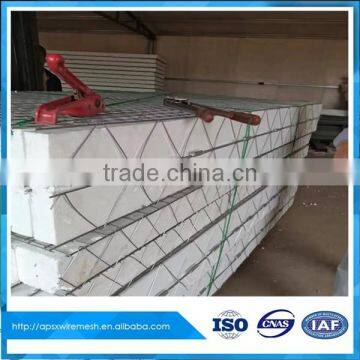 Low Price Fireproof 3D EPS panel with welded wire mesh