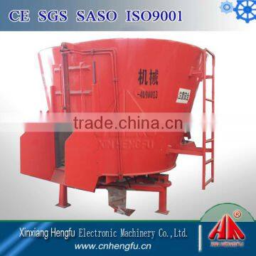 Hot sale vertical type fixed TMR mixer dairy cattle feed mixing machines