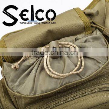 Waterproof 900D Oxford Canvas Fishing Tackle Bag Lure Bag