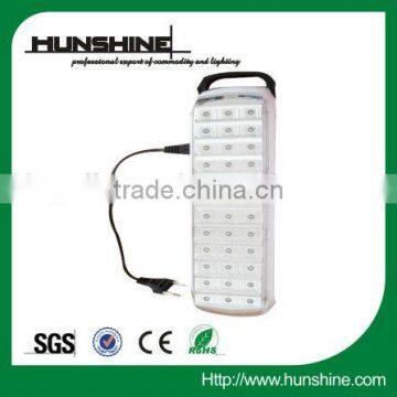 2014 hot white rechargeable wall mounted emergency led light with 45led