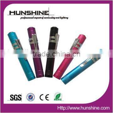 0.5w metal penlight with 1*AAA battery