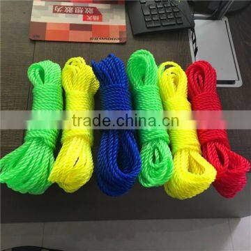 PP PE Color Nylon Twist Braided Rope in Packaging Fishing Boating With High Quality And Best Price