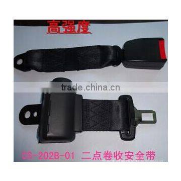 Two-points furl safety belt with E-mark