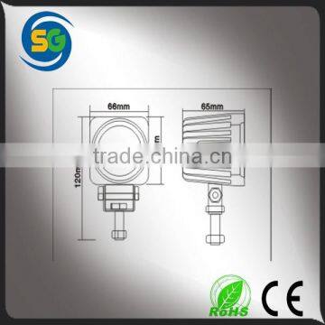Wholesale Factory Price 10W 9-32v Auto Led Driving Work Light for 4x4 ATV, SUV, Truck Led Work Lamp, off Road Led Work Light photo-4