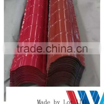 Metal Roof Tiles Accessories Flat Sheet Valley Tray Square Ridge capping/ Roof Ridge