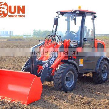 Qingdao Everun ER10 Front Loader Type Mini Multi-function Loader With New Style Cabin photo-2