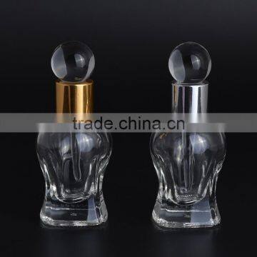 Wholesale Unique Shaped 10ml Glass Essential Oil Bottles Empty Clear Glass Perfume Bottle With Glass Stick Stopper photo-1
