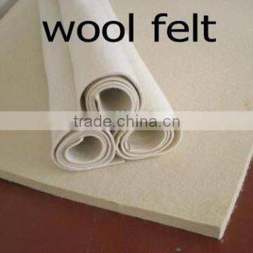 100% Natural 3mm 5mm Industrial Wool Felt photo-2