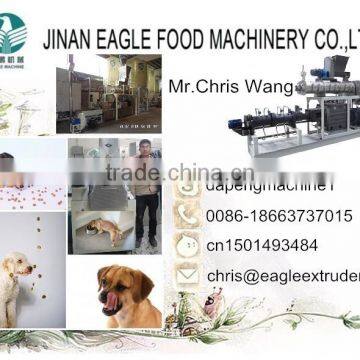 2016 Popular Twin Screw Extruder Pet Dog Food Making Machine photo-6