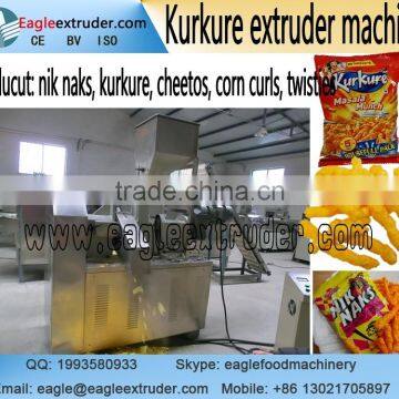 Jinan Eagle nik naks corn cheetos chips kurkure extruder machine