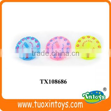 kids cheap plastic spinning top toy