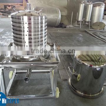 High quality stack separator centrifuge ,laminated plate-frame filter for sale