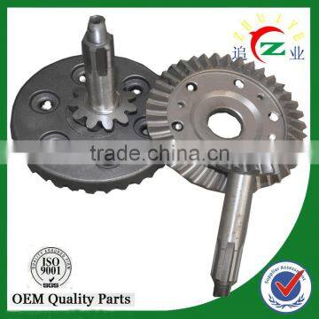 Best Quality Motorcycle Rickshaws Parts Crown Wheel Pinion photo-2