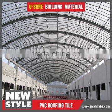 Hot Sale Pvc Translucent Sheet for Plastic Roof Gazebos photo-2