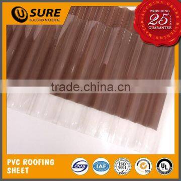 2.0mm Fast Installation Durable Excellent Weatherability Translucent PVC Roof Tile for Happy Farmhouse photo-4