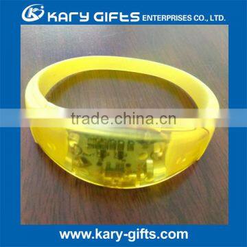 Event Party Used Voice Control LED Bracelet Flashing LED Wristband photo-2