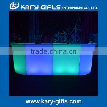 Commercial LED Furniture Plastic Bar Counter Hookah Furniture photo-5