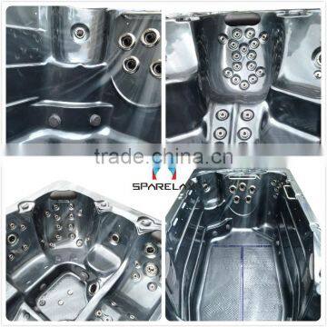 SRP660 Portable Acrylic Tub 8 Adult Swimming Pool With Spa Step photo-6