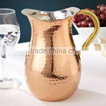 MANUFACTURER OF SOLID COPPER JUG FOR WATER ~ COPPER PITCHER