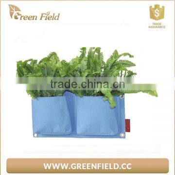 felt fabric bag vertical garden wall planter systems