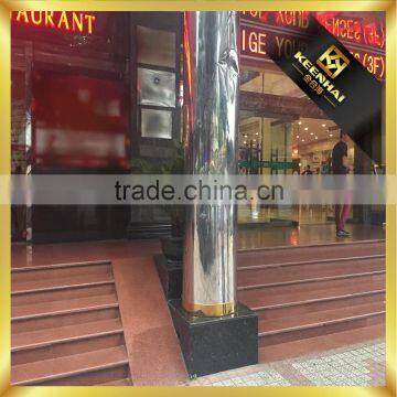 Polished Finish 304 Stainless Steel Decorative Exterior Column photo-4