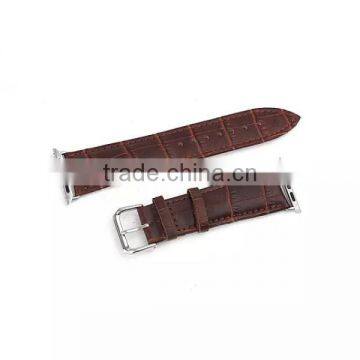 high quality crocodile strap for apple watch, for mens watch new watchband