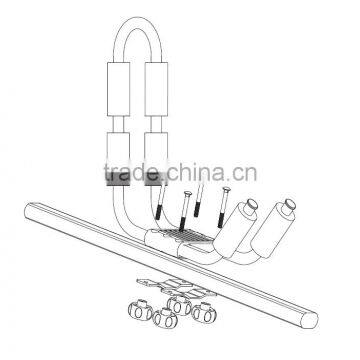 2 Pairs J-Bar Rack Kayak Carrier Canoe Boat Surf Ski Roof Top Mount Car SUV Crossbar photo-3