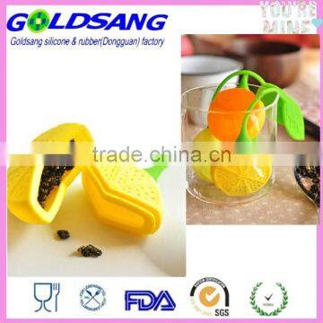 Green Silicone Lemon Design Tea Filter Strainer /tea Bag Holder photo-5