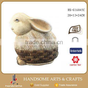 39 CM Skillful Hand Home and Garden Items Decorative Rabbit photo-2