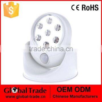 Rotation- Wireless Sensor 7LED Light .H0138