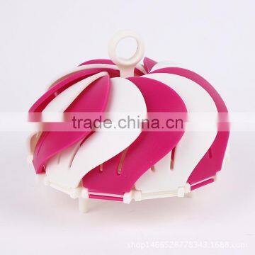 2017 Manufacturers Selling Fashion Creative Telescopic Folding Portable Plastic Boxed Fruit Compote Dribbling photo-3