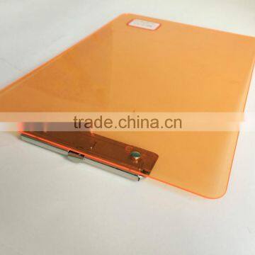 Plastic Translucence Colorful Clipboard,student Writing Clipboard photo-5