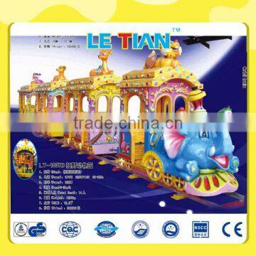 DIRECT FACTORY ELEPHANT DESIGN ELECTRIC TRAIN AMUSEMENT PARK RIDE RENTALS LT-1037B