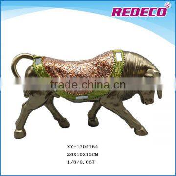 2017 hot sale life size bull statue