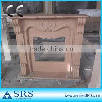 Indoor freestanding Sandstone Fireplace mantel