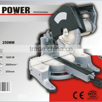 255mm Head Detachable Induction Sliding Miter Saw Power Aluminum Tube Cutting Machine