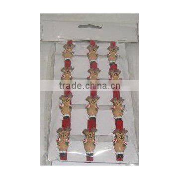 Christmas plywood deer decoration JA02-11400B