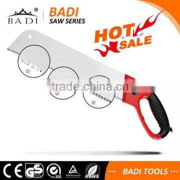 new hot design 3 piece blade for choose large teeth/small teeth/raker teeth hand wood pruning saw/wood band saw