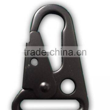 Steel Hook, 1-1/4" HK Snap Hooks, Gun Sling Hook, Snap Hook in Dull Black photo-3
