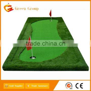 Non-toxic EVA foam rubber putting greens custom designed for golf for promotion