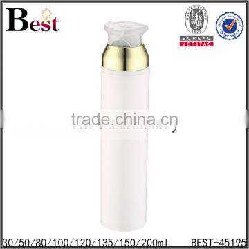 Luxury 30ml 50ml 80ml 100ml 120ml White Acrylic Cosmetic Cream Bottle Double Wall Plastic Lotion Container With Pump photo-6