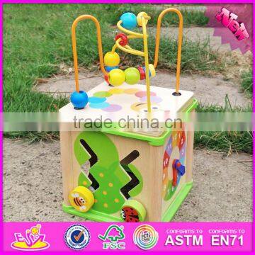 Wooden Colorful Abacus Math Montessori Toy W11B123 photo-3