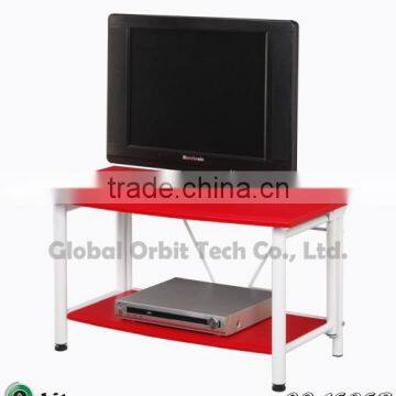 Plasma MDF TV Table Stand With Shelf, Folding Wooden TV Stand photo-3