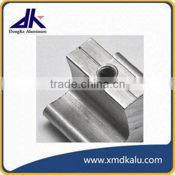 Aluminum profile tapping hole milling hole