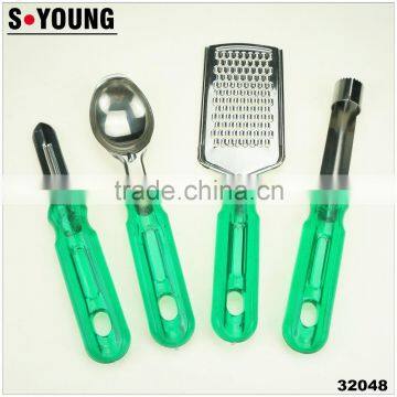 32048 Kitchen Gadget Kitchen Tools- Ginger Grater Peeler Fruit Corner Ice Cream Spoon photo-2