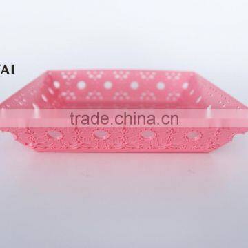 2016 New Plastic pp Square Fruit Tray With Sunflower photo-2