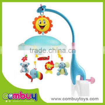 Best sale plastic musical projection set baby crib hanging toy