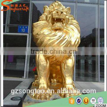 ALibaba China Life Size Large Outdoor Fiberglass Animal Statue Molds for Sale